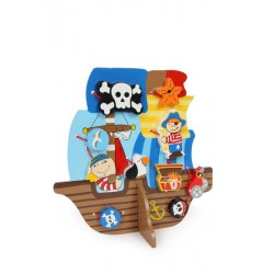 Provlékací hra Pirátská loď