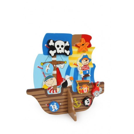 Provlékací hra Pirátská loď
