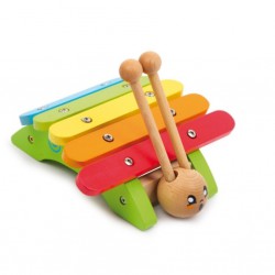 Dřevěný xylofon Šnek